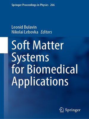 cover image of Soft Matter Systems for Biomedical Applications